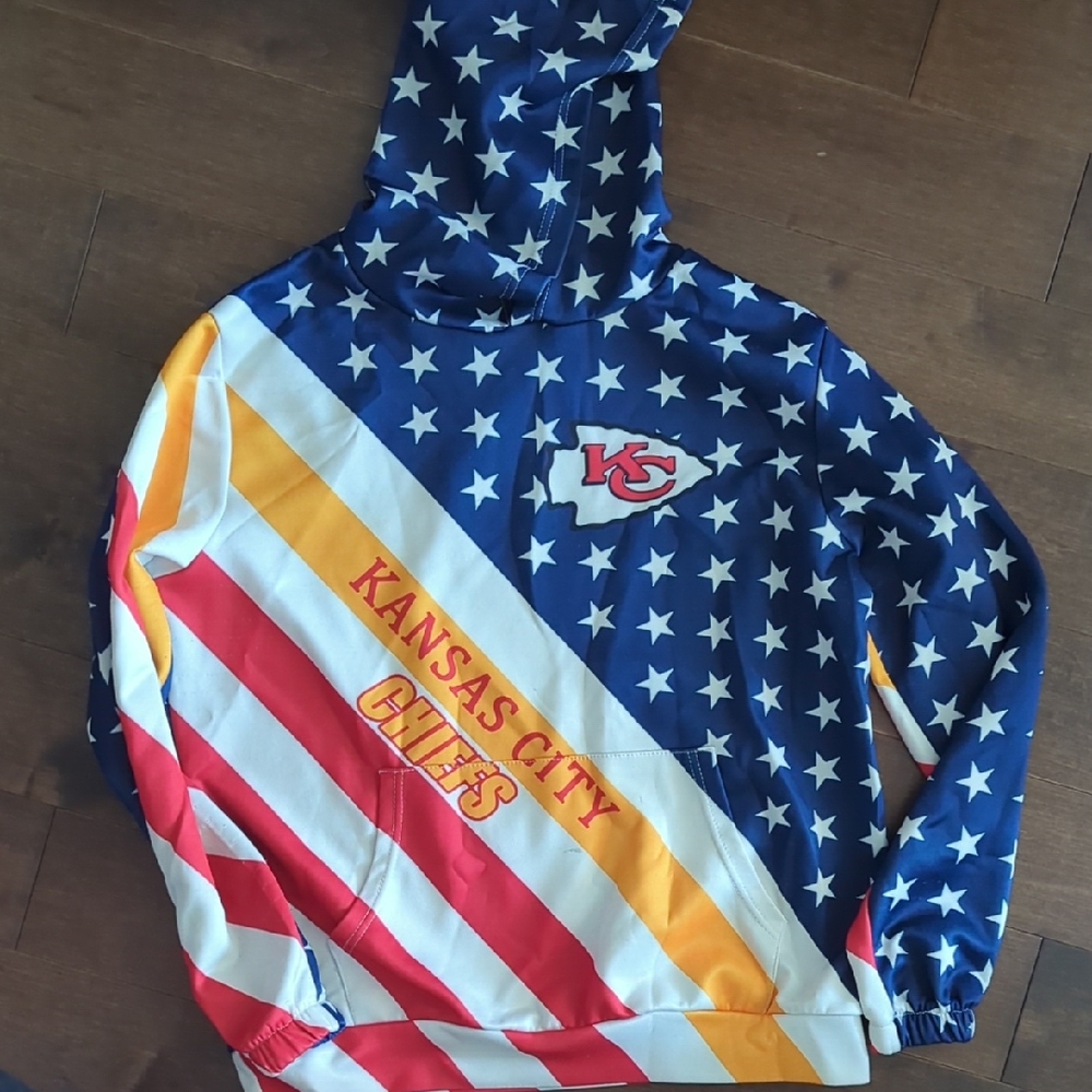 Kansas City KC Chiefs Star-Spangled Hoodie